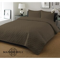 Manor Hill Westbourne Stone 3-piece Coverlet Set