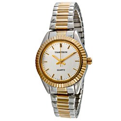 Timetech Women's Expansion Strap Two-tone Watch