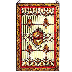 Tiffany-style Stained Glass Window