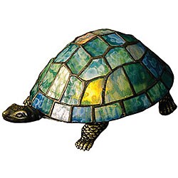 Turtle Tiffany-style Accent Lamp