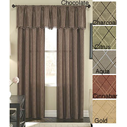 Lafayette Solid Color Tailored Valance