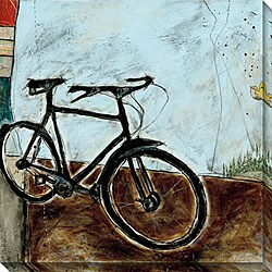 Joel Ganucheau 'Bicycle I' Canvas Art