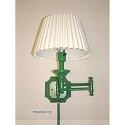 Orchard Green Swing Arm Wall Lamp