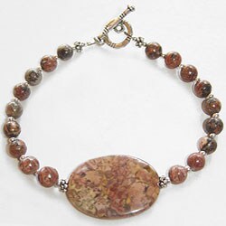 Silver Agate Bracelet (Thailand)