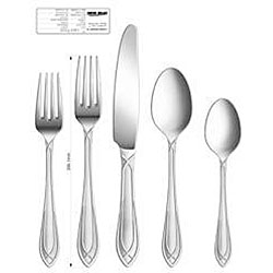 Pfaltzgraff 'Arcadia Frost' Everyday 45-piece Flatware Set