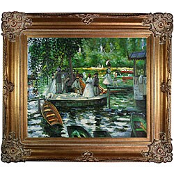 Renoir 'The Frog Pond' Canvas Art