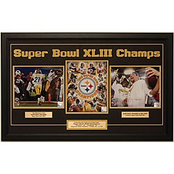 Pittsburg Steelers Super Bowl 43 Triple Image Frame