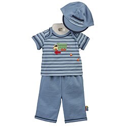 Minibasix Infant Boy's 3-piece Truck Graphic Set
