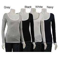 C&C California Women's Long-sleeve Pocket T-shirt