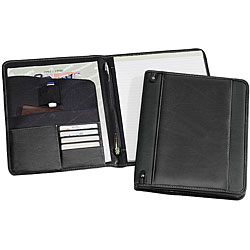 Biltmore Black Napa Leather Executive Padfolio