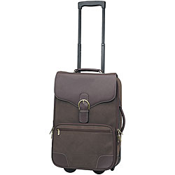Royal Palms Brown Leather 21-inch Rolling Upright