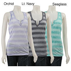 FINAL SALE C&C California Women's Tie-dye Stripe Tank