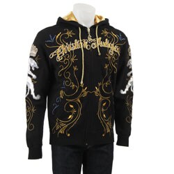 Christian Audigier Men's Gold Vine Hoodie