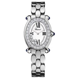 Chopard Happy Sport Women's 18k White Gold Diamond Watch