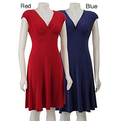 Jones New York Women's Solid Jersey Dress