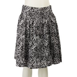 FINAL SALE Picnic by C.P.W. Women's Black/ White Skirt