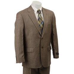 Haspel Men's Taupe Melange Wool Two-button Suit