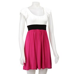Necessary Objects Color Block Baby Doll Dress