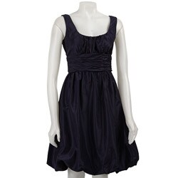 Donna Ricco Women's Taffeta Bubble Dress