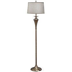 Antique Brass Finish Floor Lamp