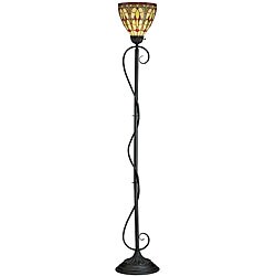 Olde Auburn Finish Torchiere