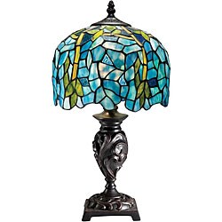 Tiffany-style Bronze Table Lamp