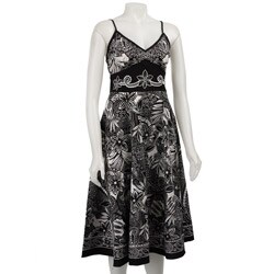 Magic Women's Embroidered Waist Dress
