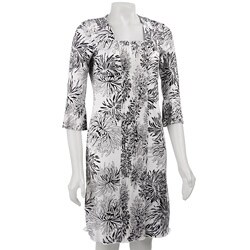 Essentials by Milano Women's Pintucked Dress