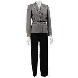 Kasper Women's 2-piece Belted Pant Suit
