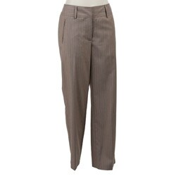 Joseph A. Women's Beige Stripe Pants