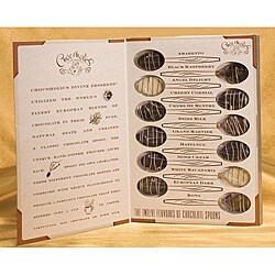 Chocolate Dipped Spoon Book (12 Spoons)