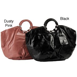 Melie Bianco Circle-handle Handbag