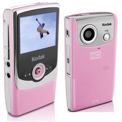 Kodak Zi6 Pink HD Pocket Video Camera (Refurbished)