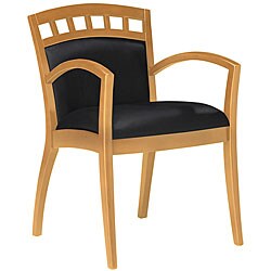 Mercado Wood Arch Back Golden Cherry Guest Chair