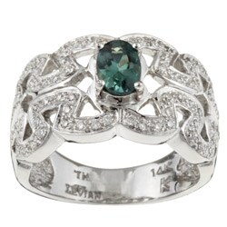 Encore by Le Vian 14k Gold Alexandrite/ 2/5ct TDW Diamond Ring