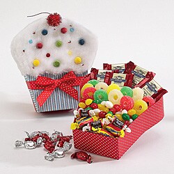 Happy Birthday Cupcake Gourmet Gift Basket