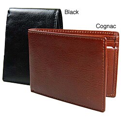 Torino Men's Leather Slim Fold Wallet