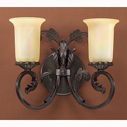 Windsor Manor Double Light Vanity Fixture