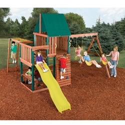 Chesapeake Complete Wood Swing Set Kit