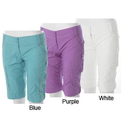 Ci Sono by Adi Junior's Low-rise Bermuda Cargo Shorts