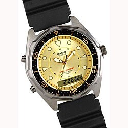 Casio Men's Outdoor Goldtone Dial Diver Watch