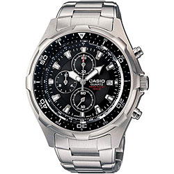 Casio Men's Outdoor Black Dial Diver Watch