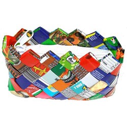 Foil Wrapper Coin Clutch (Mexico)