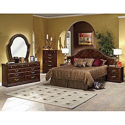 Empire Marble 6-piece Bedroom Collection