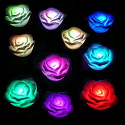 Floating Flower Rose LED Lights (Set of 20)