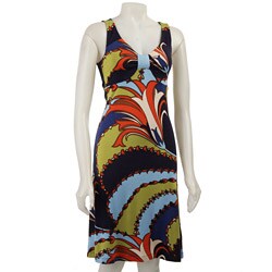 Betsey Johnson Women's '70s Twist Knot Dress