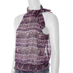 Happie by Adi Junior's Chiffon Tie Neck Blouse