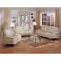 Ivory Neros 3-piece Sofa Set