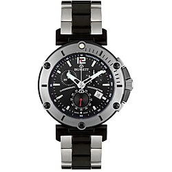 Burett Men's Continent Chronograph Two-tone Watch