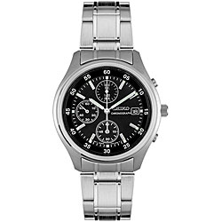 Seiko Men's Chronograph Stainless Steel Watch